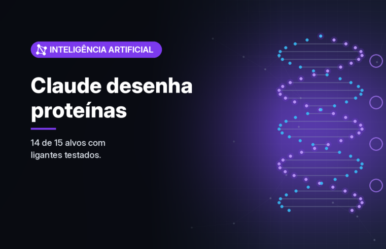 Claude projeta ligantes de proteínas para 14 de 15 alvos em teste validado por laboratórios externos