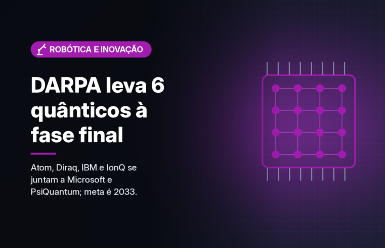 DARPA leva IBM, IonQ, Diraq e Atom Computing à fase final do programa que avalia computadores quânticos