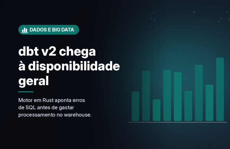 dbt v2, reescrito em Rust, chega à disponibilidade geral com o dbt State