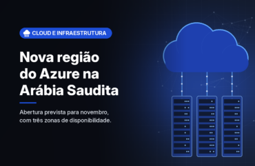 Microsoft confirma região Saudi Arabia East do Azure, com três zonas, para novembro de 2026