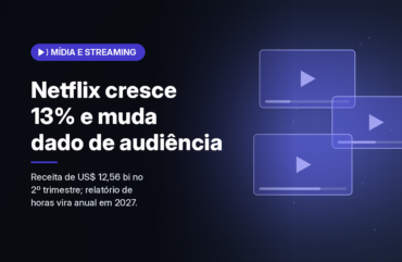 Netflix cresce 13% no 2º trimestre, projeta 3º tri abaixo do mercado e passa a divulgar audiência só uma vez por ano