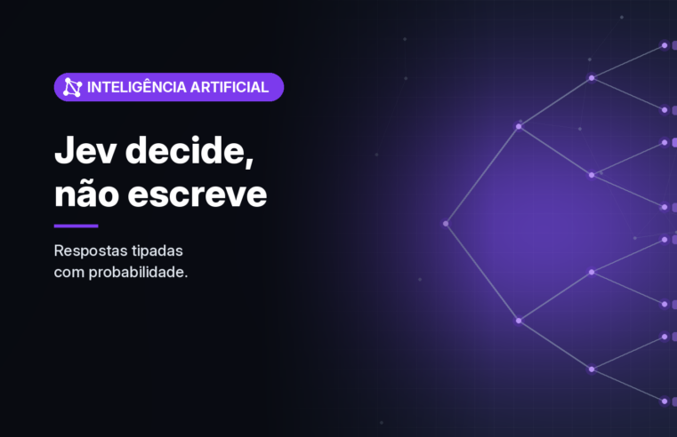 TypeSafe AI lança o Jev, modelo que não gera texto e devolve decisões tipadas com probabilidades