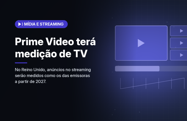 Prime Video será o primeiro streaming medido pelo CFlight, padrão de audiência da TV britânica
