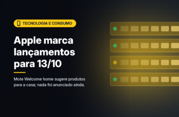 Apple marca lançamentos para 13 de outubro com o mote “Welcome home”; produtos ainda não foram revelados
