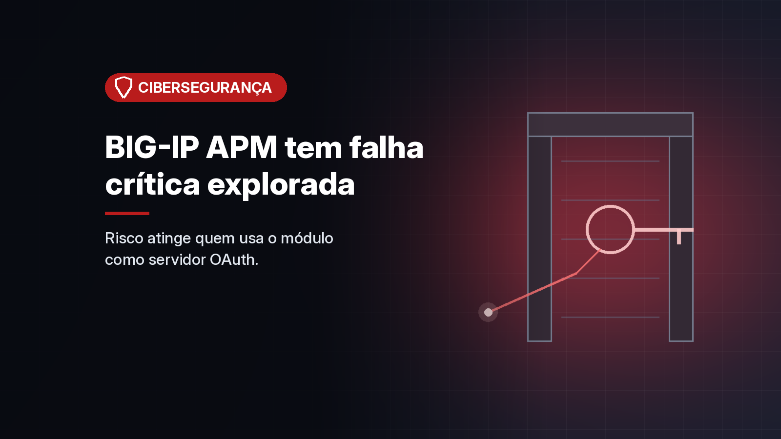 F5 confirma exploração de falha crítica no BIG-IP APM; exposição depende de configuração com OAuth