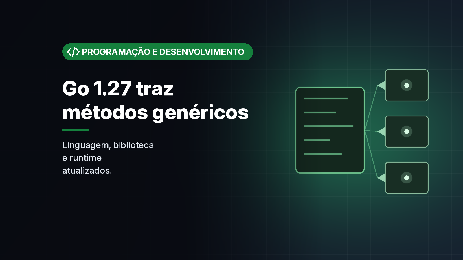 Go 1.27 chega com métodos genéricos e encoding/json baseado na v2
