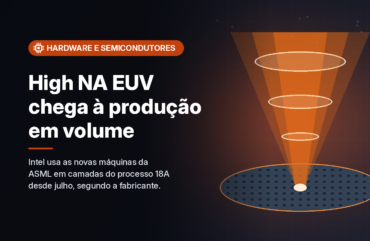 Intel é a primeira a usar a litografia High NA EUV da ASML na produção em volume de chips