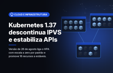Kubernetes 1.37 estabiliza a API de métricas e o KYAML e inicia a saída do IPVS e do kube-dns