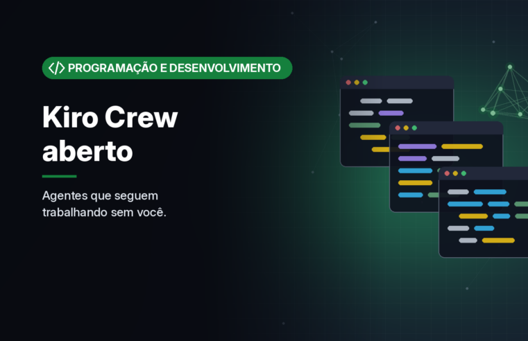 AWS abre o código do Kiro Crew, que coordena agentes de código em tarefas longas e assíncronas