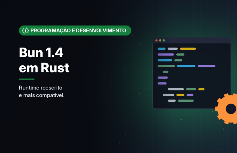 Bun 1.4 é a primeira versão reescrita em Rust e traz mudanças de comportamento para quem atualizar